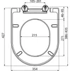 Alcadrain A674S WC-Sitz SOFTCLOSE, Duroplast Náhled obrázku produktu 2