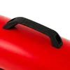 A close-up of a black handle on a red cylindrical object. Produktbild-Vorschau