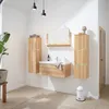 HOME DELUXE - Badmöbel-Set - WANGEROOGE BIG Holz - X-Large Produktbild-Vorschau 2