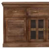Milani Home - Mobile in legno di mango con 4 ante e 3 Anteprima dell’immagine prodotto 7