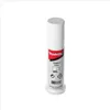 A white bottle with a red and black label, standing on a white surface. Anteprima dell’immagine prodotto