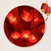 Guirlande lumineuse chinoise rouge - 6m/19,7ft, 40 lumières Voir les images du produit 4