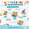 Kinderbettwäsche Paul 100x135 cm Baumwolle – 2-teiliges Set Produktbild-Vorschau 6