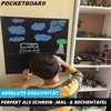 POCKETBOARD Tafelfolie Kreidefolie Blackboard Kreidetafel Produktbild-Vorschau 3