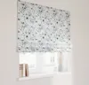 Dekoria Raffrollo Capri, mintgrün-weiß, 120 x 150 cm Produktbild-Vorschau 1