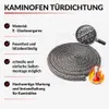 Türdichtung Set für Hark 57 Kaminofen - 2m, Ø 10mm Produktbild-Vorschau 2