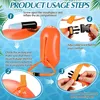 Bouées gonflables pour la natation, lot de 2 - Sac étanche Voir les images du produit 2