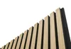A close-up, angled view of wooden slats against a white background. Podgląd zdjęcia produktu