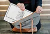 MuchoWow® Laptop Hülle 14 ZollSchwarz und weiß - Produktbild-Vorschau 6
