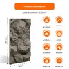 IZODEKOR Polyurethan Steinpaneele 120x60 cm 3D Wandpaneele Produktbild-Vorschau 2