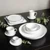 Filiżanka do kawy Piana, porcelana, wys. 7 cm, gł. 9,5 cm, Podgląd zdjęcia produktu 3