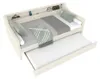 Beige Leinen Daybett mit LED-Beleuchtung und hydraulischem Produktbild-Vorschau 8