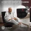 ML-Design Gaming Bodenstuhl Schwarz-Rot, verstellbare Produktbild-Vorschau 3