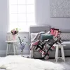 Gemusterte Flanelldecke 150x130 cm Geschenk für Frauen, Produktbild-Vorschau 5