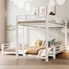 Letto a castello in metallo Flieks 90x200 cm/140x200 cm, Anteprima dell’immagine prodotto 4