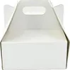 Kartonbox für Kuchen 26 x 26 x 25 cm, weiß, mit Griff Produktbild-Vorschau 3