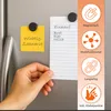 Magnety ECENCE na magnetickú tabuľu 60 kusov, feritový Náhľad obrázku produktu 3