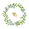 Servietten 25x25 cm - Two Hearts 25x25 cm Produktbild-Vorschau 1