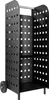 Dřevěný vozík z oceli 53,5 x 41 x 112 cm Náhled obrázku produktu 1