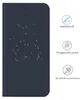A dark blue flip case for a Sony Xperia XA2 phone, with icons and text describing its features. Podgląd zdjęcia produktu