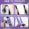 Yogagurte Beinstretcher, Stretching Band, Aerial Yogatuch Produktbild-Vorschau 7