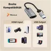 REAGLE Videoaufnahmekarte HDMI zu USB-A/C 3.2 Adapter 4K Produktbild-Vorschau 3