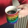 Love is Love Glitzer-Glitzer-Kaffeebecher Produktbild-Vorschau 6