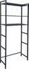 Waschmaschinenregal 64x26x185cm Schwarz Standregal Produktbild-Vorschau 4