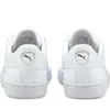 A pair of white Puma sneakers shown from the back. Produktbild-Vorschau