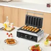 Commercial Waffleesien Waffel Maker Waffel Baker 6 pcs. Hot Voir les images du produit 8