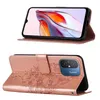 Lederhülle für Xiaomi Redmi 12C /Poco C55 Schmetterling Produktbild-Vorschau 3