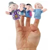 Fingerpuppen Set Familie 6 Stück Bunt Weich Stoff Theater Produktbild-Vorschau 3