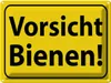 vianmo Blechschild 30x40 cm Vorsicht Bienen Honig Imker Produktbild-Vorschau 1