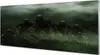 Glasbilder 125x50 Wandkunst Zombie Wolken Produktbild-Vorschau 1
