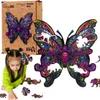 Promo Drevené Puzzle Farebný Motýľ Puza3-01235 Náhľad obrázku produktu 8
