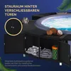 CASARIA® Luxus Whirlpool Verkleidung Polyrattan Innen Ø 206 Produktbild-Vorschau 4