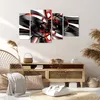 Bild auf Leinwand - Leinwandbild - Abstrakt Ring Glas Produktbild-Vorschau 7