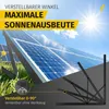 114 cm Solarpanel Halterung schwarz Solarmodul Befestigung Produktbild-Vorschau 6