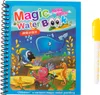 Aga Vodná kniha s fixkou Morské živočíchy Modrá Náhľad obrázku produktu 7