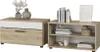A two-piece furniture set, likely a TV stand and a side cabinet, displayed against a white background. Produktbild-Vorschau