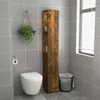 vidaXL Koupelnová skříňka Smoked Oak 25x26,5x170 cm výrobek Náhled obrázku produktu 3