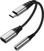 USB C Splitter 1 zu 2, USBC Verteiler Doppelstecker Produktbild-Vorschau 1