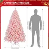 LEADZM 180cm Künstlicher Weihnachtsbaum mit Beleuchtung LED Produktbild-Vorschau 3