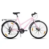 HILAND Vélo de ville 700C Hommes Femmes Étudiant Alliage Voir les images du produit 8