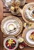A table setting with breakfast items and drinks. Produktbild-Vorschau