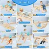 Set di arrampicata in legno Montessori 9 in 1 con scivolo e Anteprima dell’immagine prodotto 4