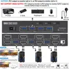 Dual-Monitor-KVM-Switch USB 3.0 HDMI-kompatibler KVM-Switch Produktbild-Vorschau 2
