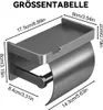 Badezimmer Papierhalter Wandmontage, Toilettenpapierhalter, Produktbild-Vorschau 7