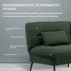 COMHOMA Sofa Schlafsofa mit Schlaffunktion, überzug Futon Produktbild-Vorschau 9