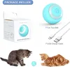 2pc Katzenspielzeug Elektrisches Ball,mit LED Licht, mit Produktbild-Vorschau 6